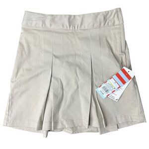 NEW Cat & Jack Girls' Pleated Khaki Uniform Skort Size 6